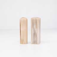 乳白赤牛角臍帶印章雲林, 雲林