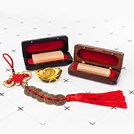 金沙黃赤牛角臍帶印章南投, 南投