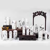 白松石臍帶印章花蓮, 花蓮