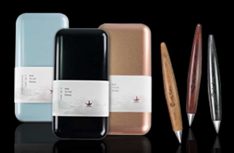 分享印章開箱文送檀木永恆筆