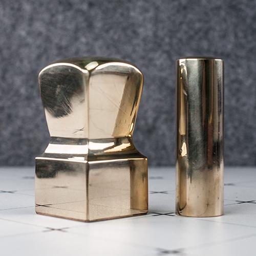 台南 個人印鑑章 金屬印章 黃銅 唯原工藝