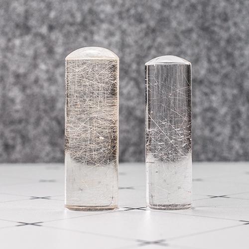 原礦透明水晶結婚對章