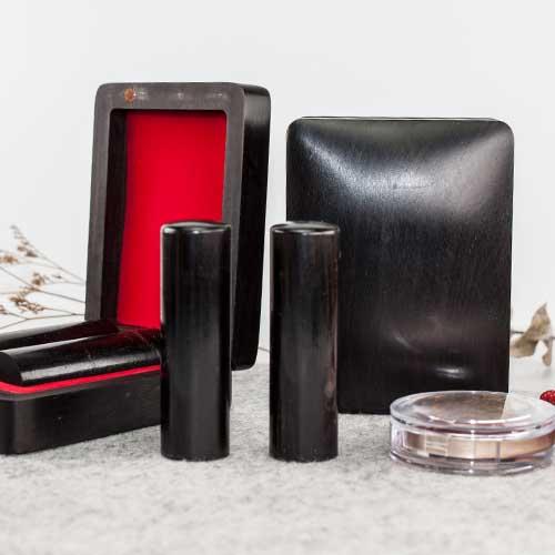 黑檀結婚對章組