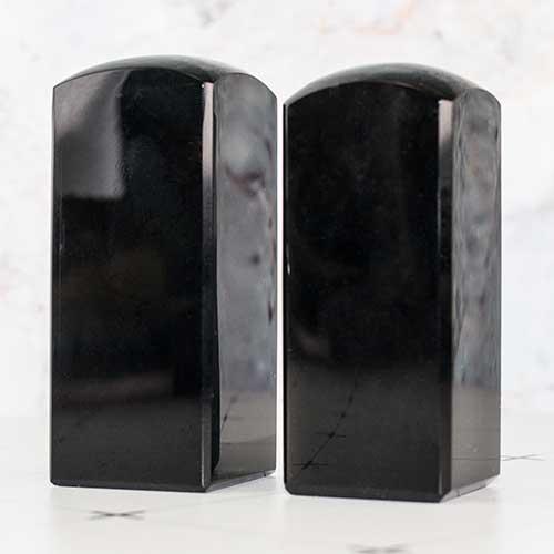 黑瑪瑙宮廟印章/廟印【手工噴砂】