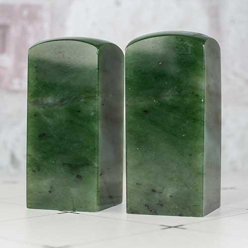 加拿大碧玉宮廟印章/廟印【手工噴砂】