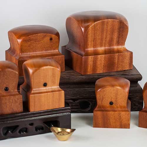 黃桃木宮廟印章/廟印【電腦刻】