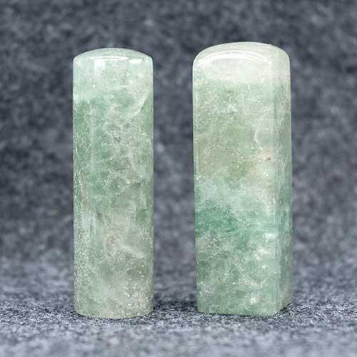 綠草莓晶臍帶印章/乙顆