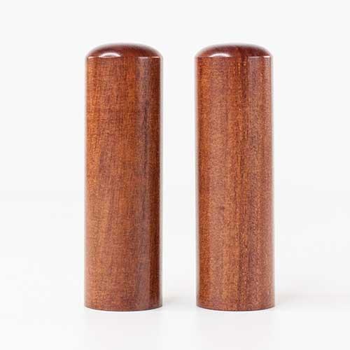 紅紫檀木結婚對章