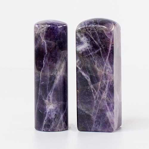 夢幻紫晶肚臍章/乙顆