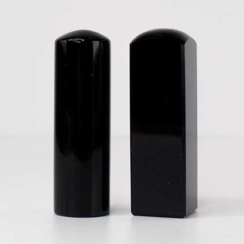 黑瑪瑙臍帶印章/乙顆