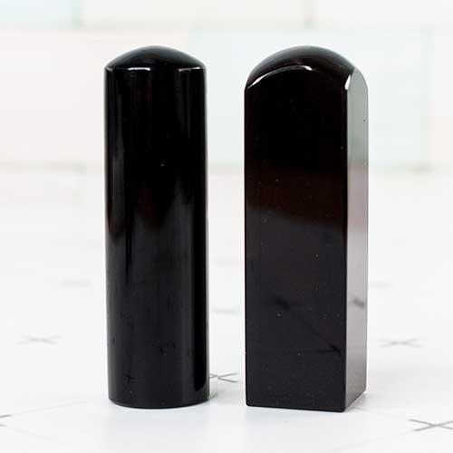 黑曜石臍帶印章/乙顆