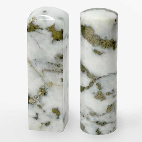 黃金礦石臍帶印章/乙顆