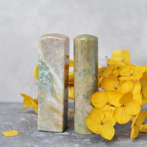 頂級印度水草瑪瑙​印章