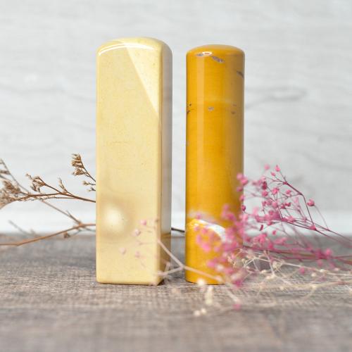 蛋黃石臍帶印章/乙顆