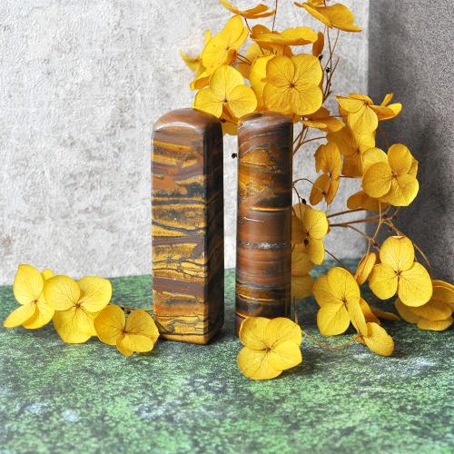 虎鐵石臍帶印章/乙顆