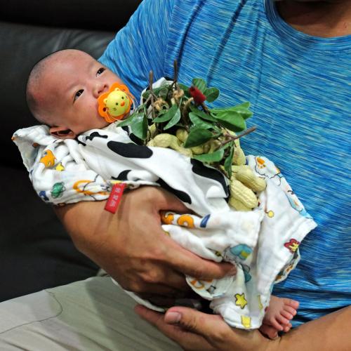 台南安南滿月剃頭