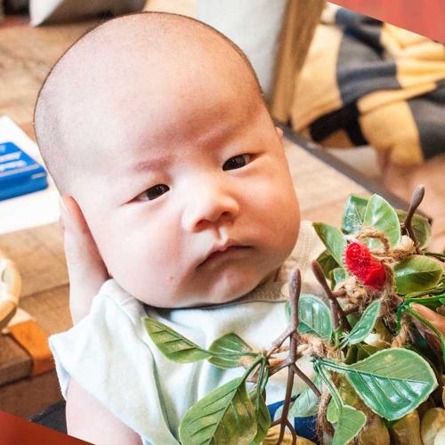 台北大同滿月到府剃胎毛