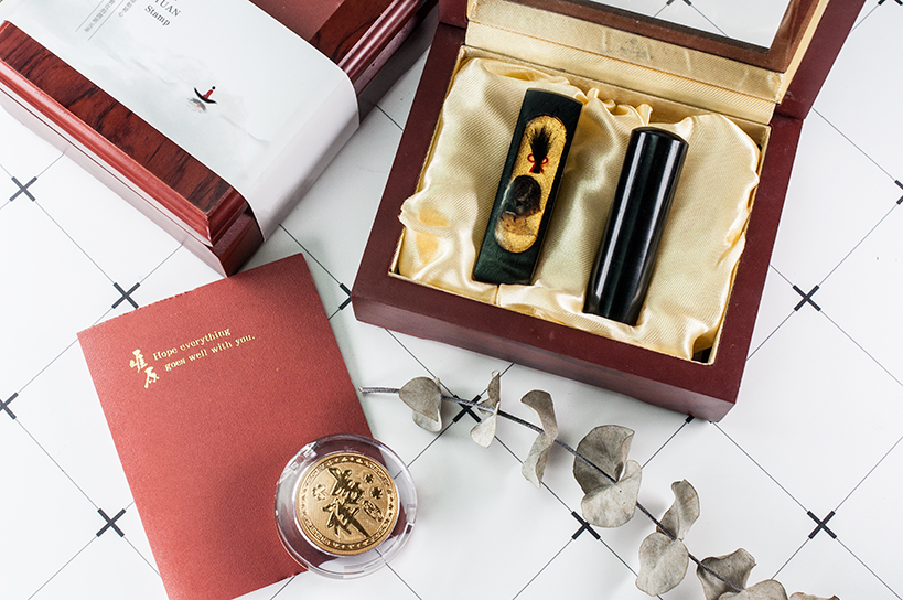 台南 肚臍章 黑檀木 唯原工藝