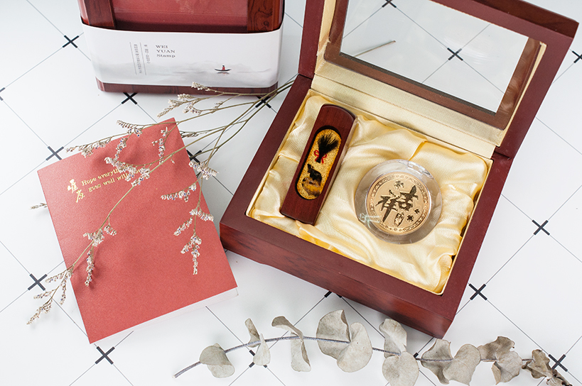 檀木 貴妃紅檀 肚臍章 唯原工藝