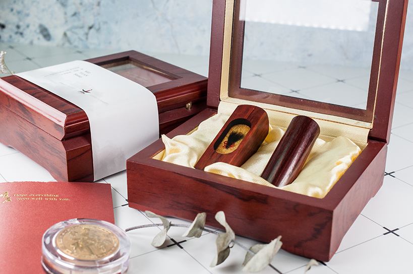 檀木 貴妃紅檀 肚臍章 唯原工藝