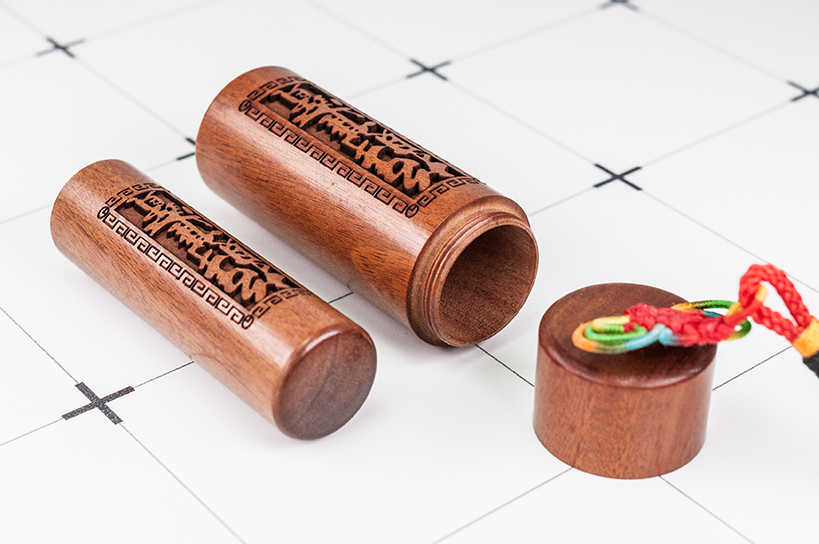 台南 臍帶印章 檀木印章 唯原工藝