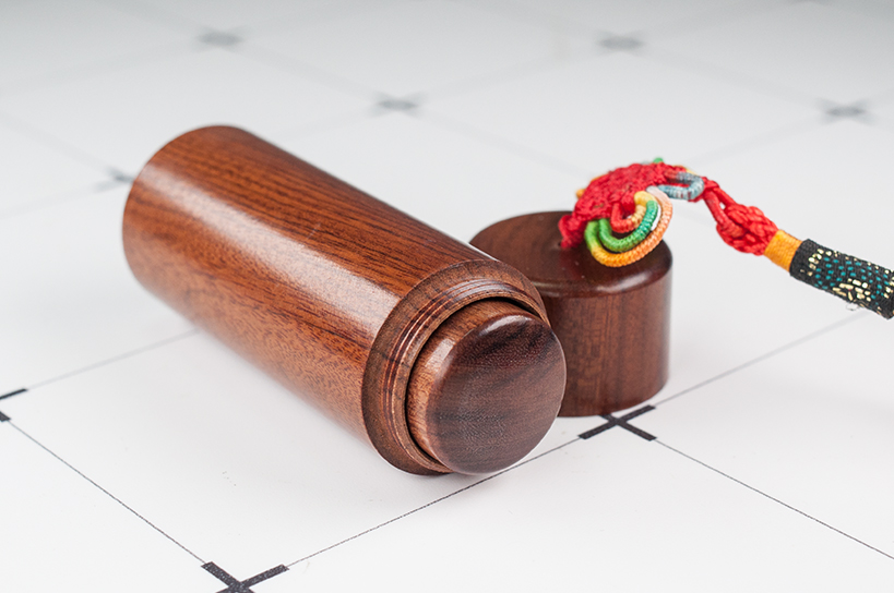 台南 肚臍章 紫檀木 唯原工藝