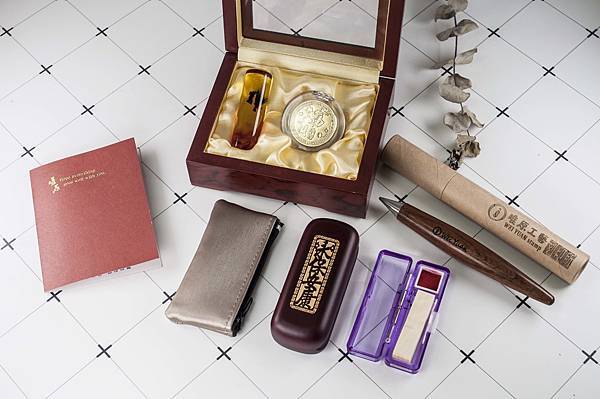 琥珀 髮臍章 胎毛 肚臍 印章