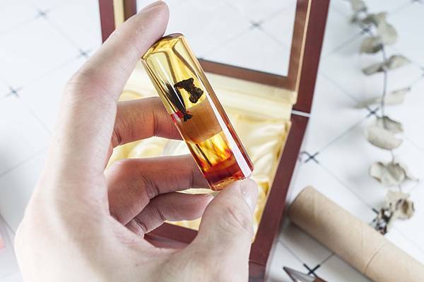 琥珀 髮臍章 胎毛 肚臍 印章