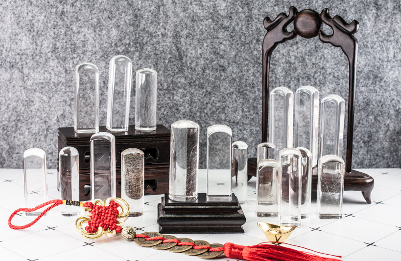 人生最重要的時刻，選擇台南唯原工藝結婚對章、結婚印章、印鑑章、開運章，提供最多的材質、完善的服務。純天【原礦透明水晶】結婚對章，買玉石結婚對章就來唯原工藝!