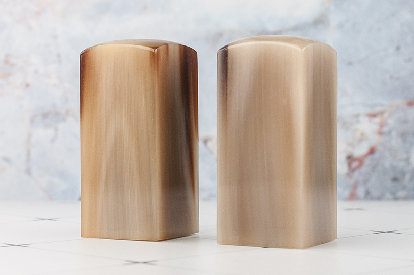 台南公司章!給自己禮物，選擇台南唯原工藝公司章、公司大小章、個人印鑑章、印鑑章、開運章，提供最多的材質、完善的服務。純天【赤牛角】個人印鑑章，買赤牛角公司大小章就來唯原工藝!