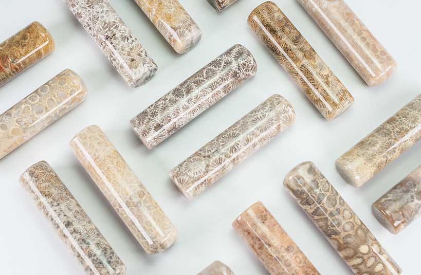 菊花石(珊瑚玉)印章