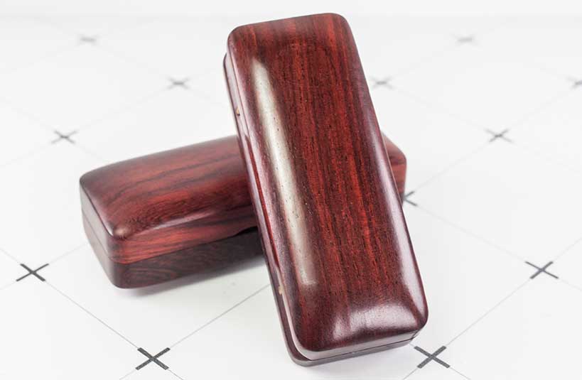 貴妃紅檀印章盒/單章盒(不含章)