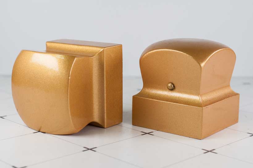 金漆黃楊木神明印章/廟印