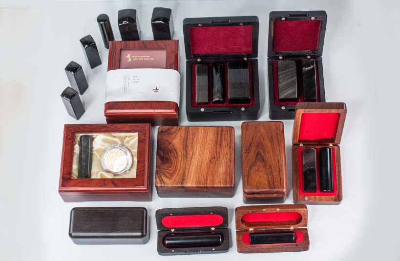 頂級檀木印章盒