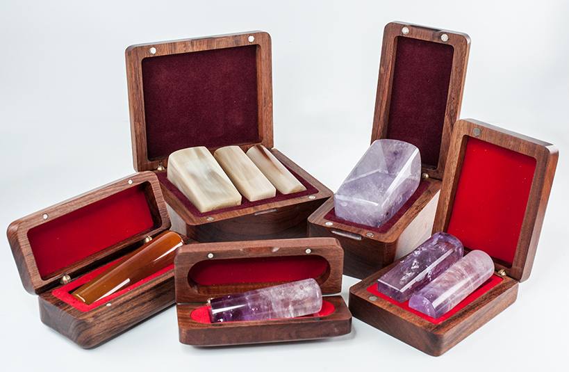 頂級檀木印章盒