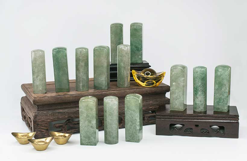 綠草莓晶臍帶印章,綠草莓晶肚臍印章