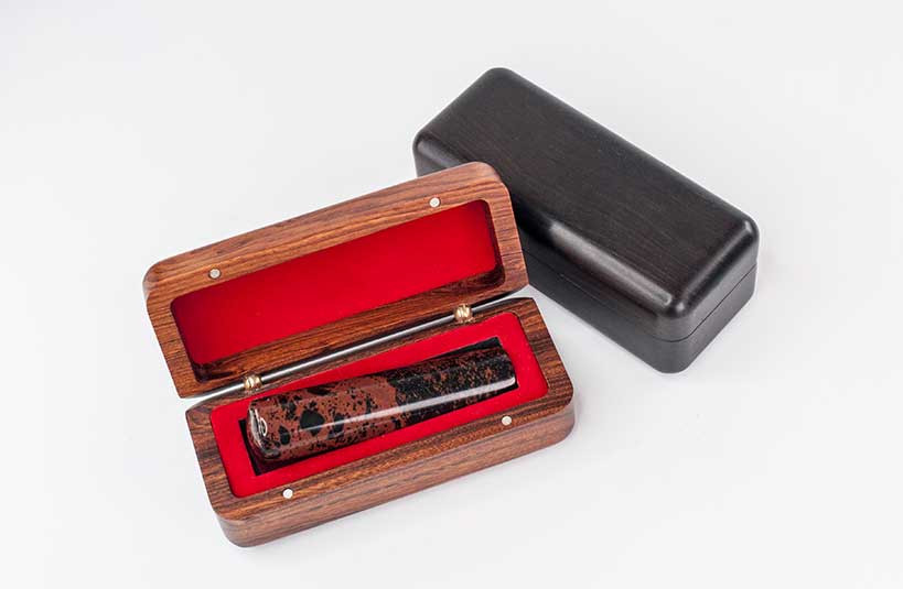 頂級檀木印章盒