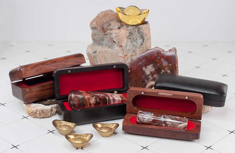 頂級檀木印章盒