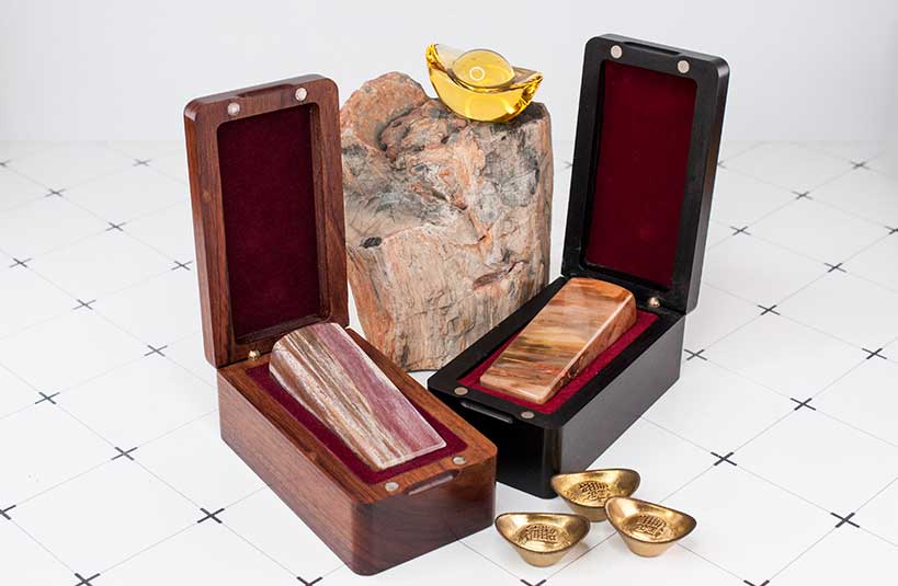 頂級檀木印章盒