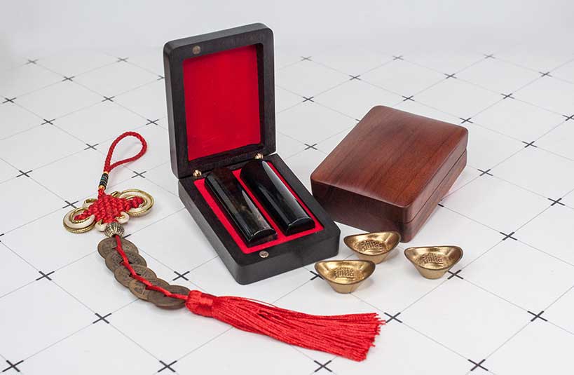 頂級檀木印章盒