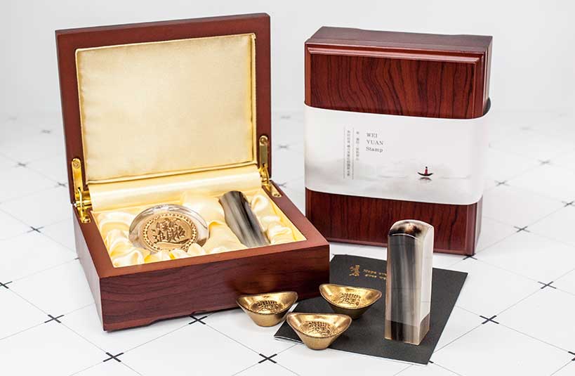 台南 肚臍章 赤牛角 唯原工藝