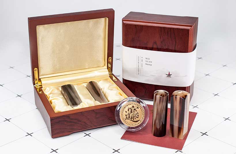 台南 肚臍章 赤牛角 唯原工藝