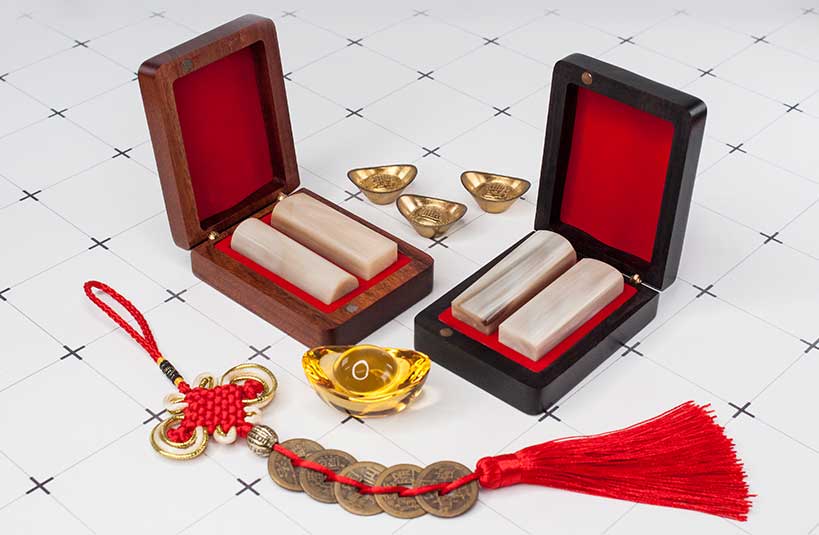 頂級檀木印章盒