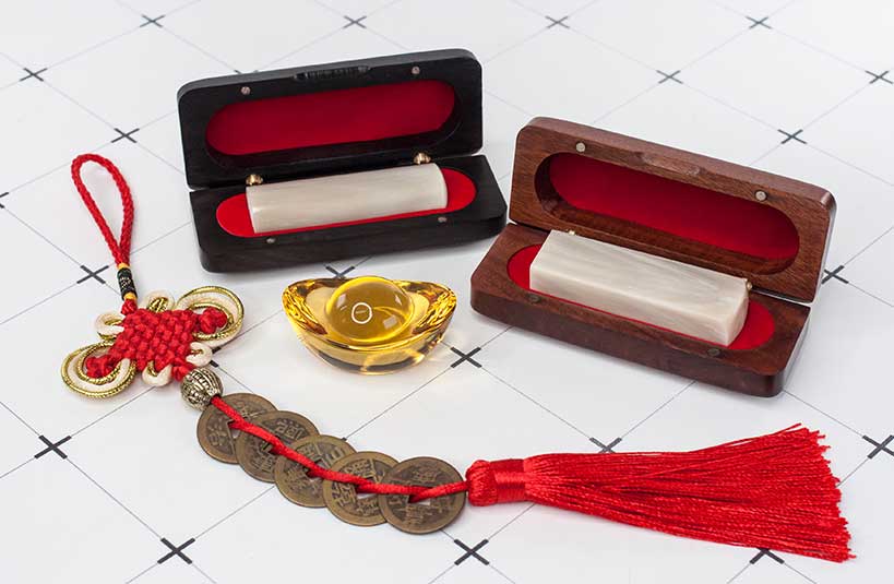 頂級檀木印章盒