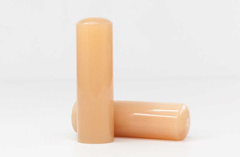 台南 個人印鑑章 印鑑章 金沙黃赤牛角 唯原工藝