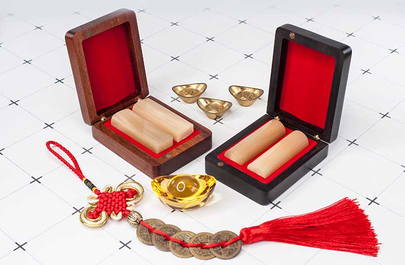 頂級檀木印章盒