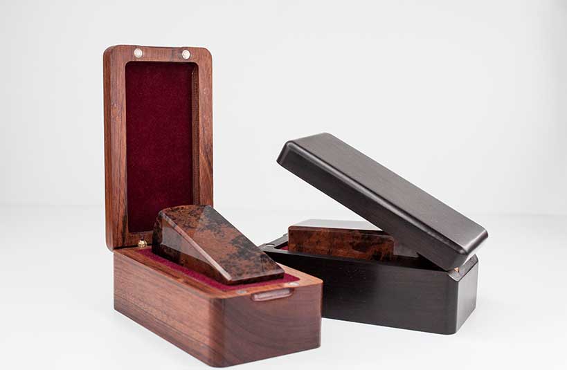 頂級檀木印章盒