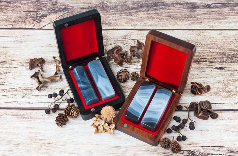 頂級檀木印章盒