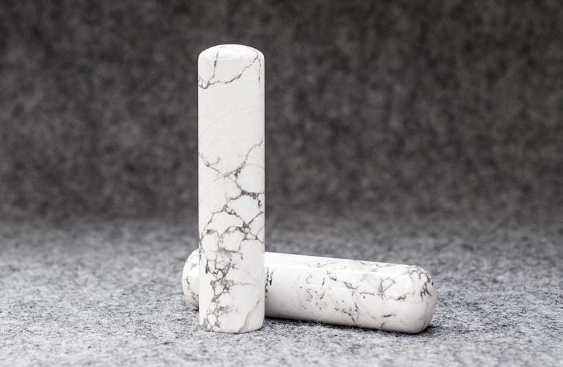 白松石印章