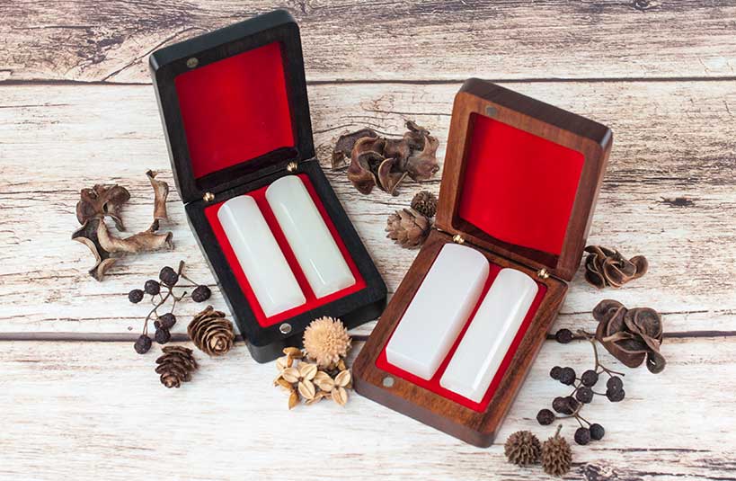 頂級檀木印章盒